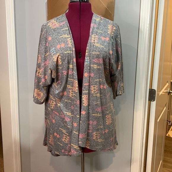 LulaRoe Aztec print cardigan size small - Picture 1 of 7